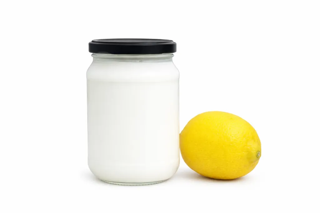Yaourt chèvre et brebis citron