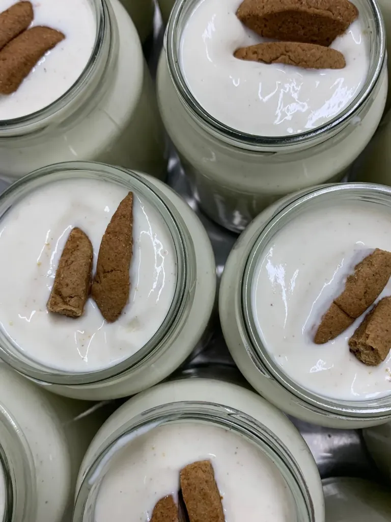 Yaourt brebis "cheesecake" au speculoos